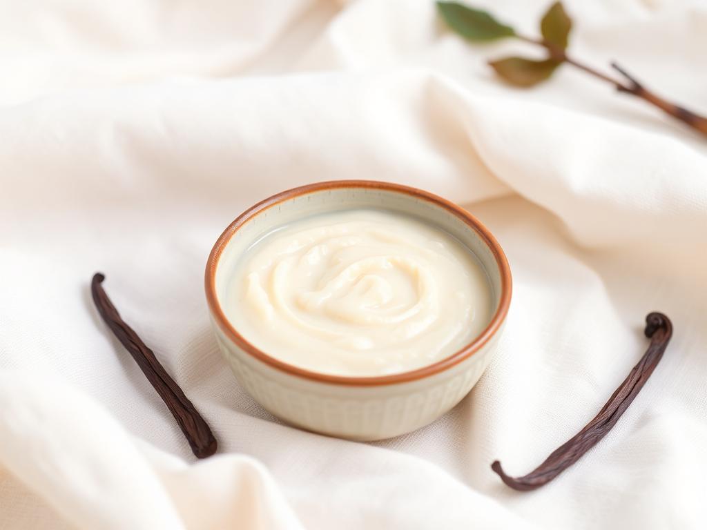 Budino di riso cremoso alla vaniglia