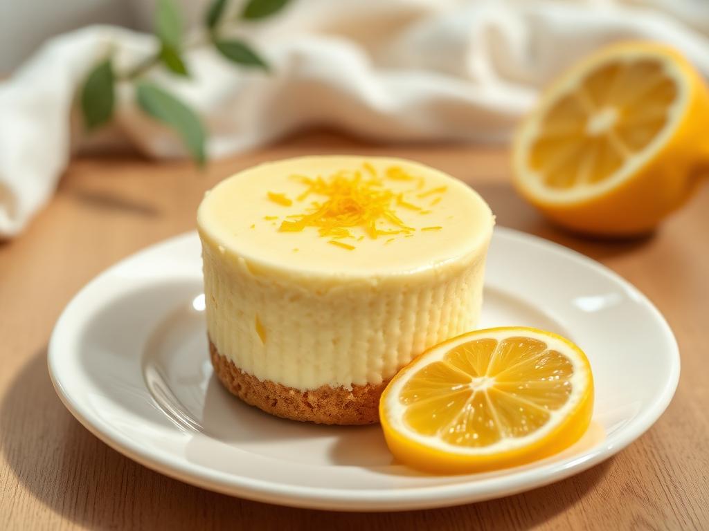 Mini cheesecake al limone senza cottura