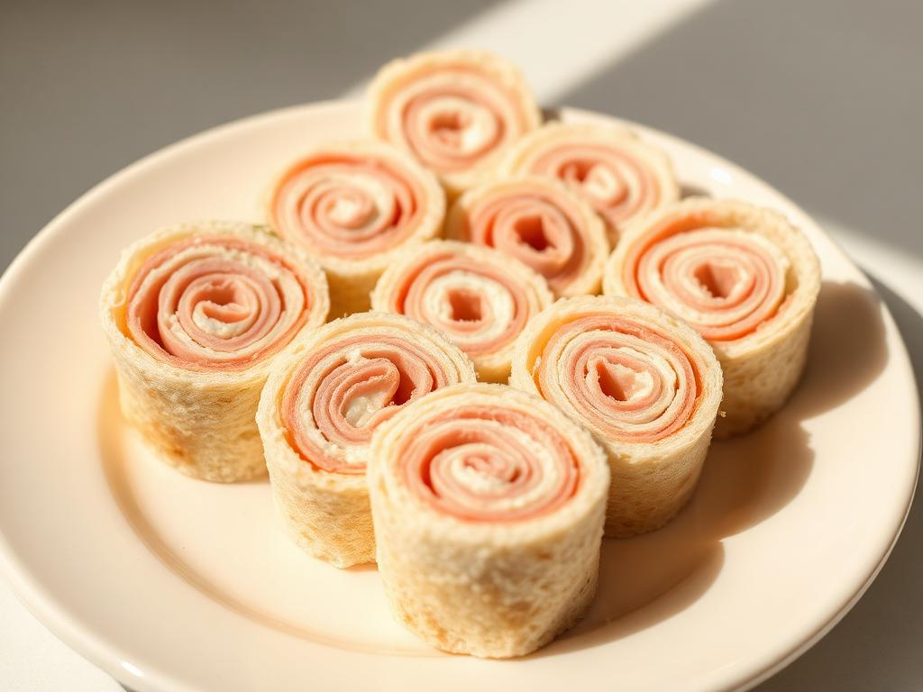 Toast roll con fesa di tacchino e formaggio senza lattosio